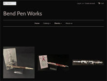 Tablet Screenshot of bendpenworks.com